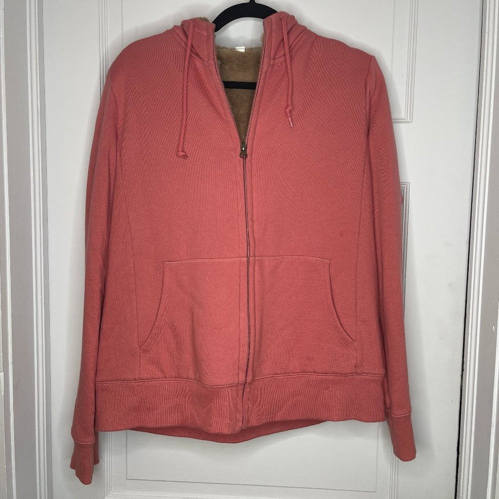 Uniqlo Faux-Fur-Lined Hoodie XL